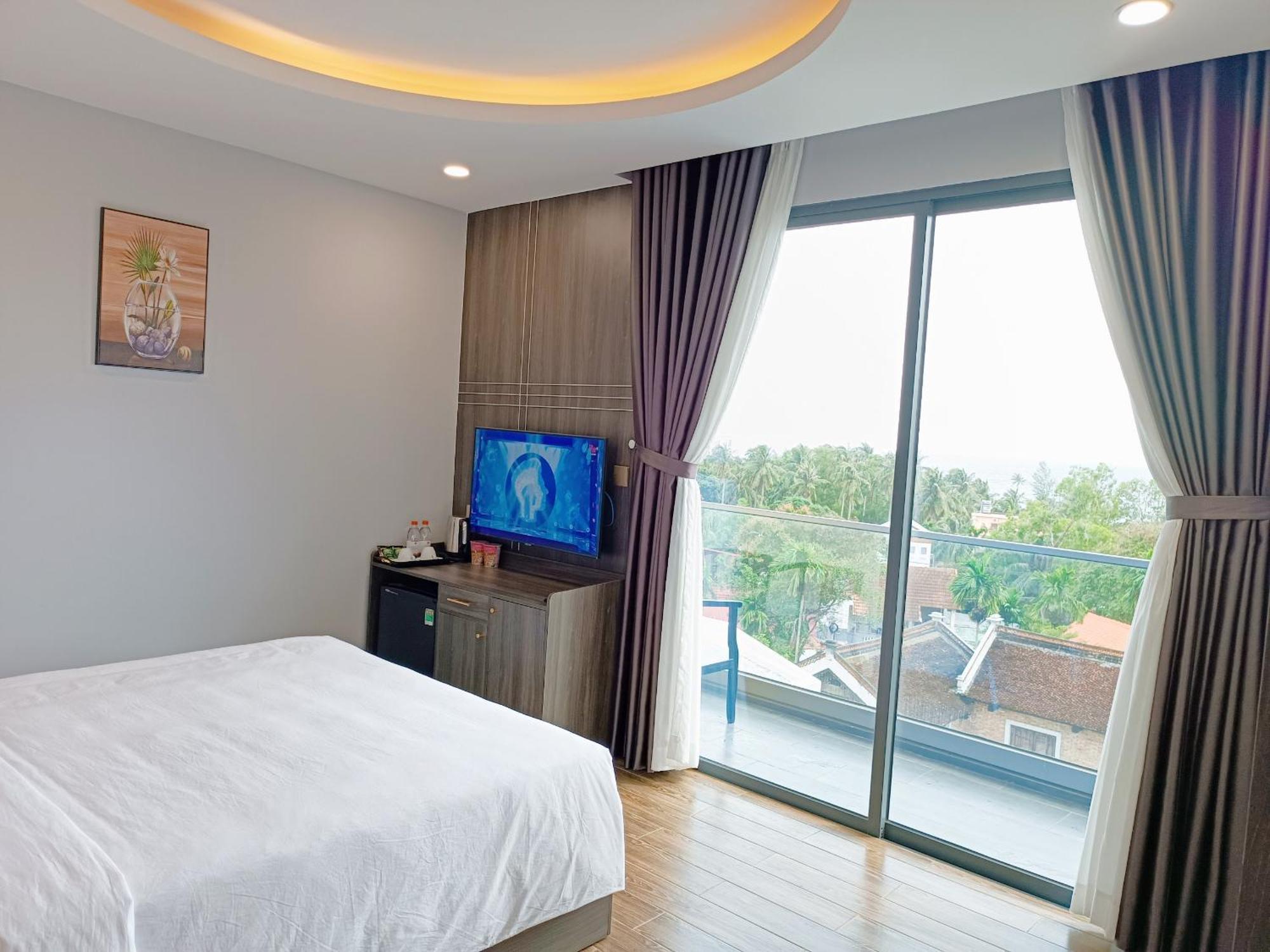 Le Anh Hotel Дуонг-Донг Экстерьер фото